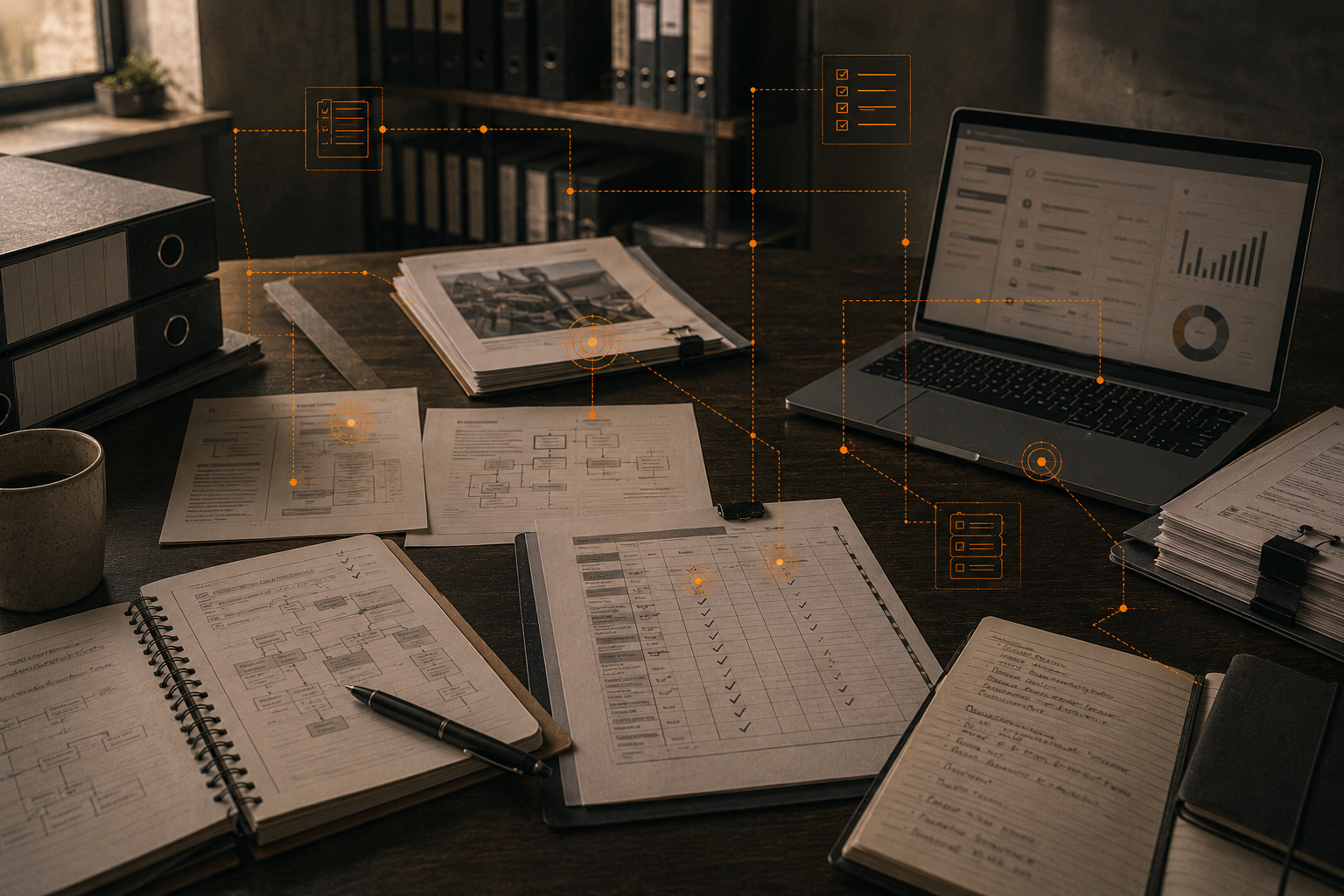 Processor transparency review workspace with audit documentation